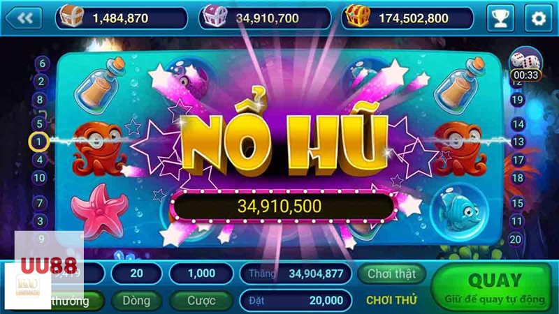 Nổ Hũ UU88 - Điểm hấp dẫn của dòng game slot quay hũ Nổ Hũ UU88 - Điểm hấp dẫn của dòng game slot quay hũ