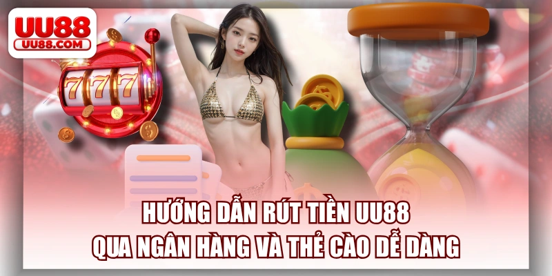 Hướng Dẫn Rút Tiền UU88 Qua Ngân Hàng Và Thẻ Cào Dễ Dàng