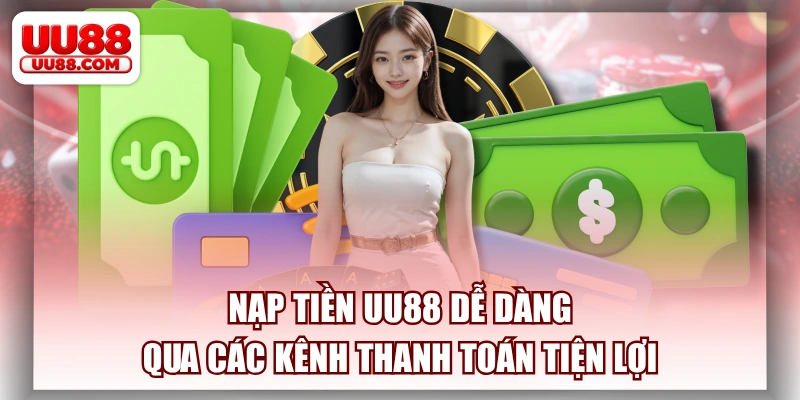 Nạp Tiền UU88 Dễ Dàng Qua Các Kênh Thanh Toán Tiện Lợi